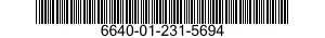 6640-01-231-5694  6640012315694 012315694