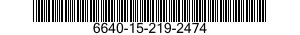 6640-15-219-2474 TEST PANEL 6640152192474 152192474