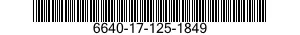 6640-17-125-1849 COUNTER,BLOOD CELLS 6640171251849 171251849