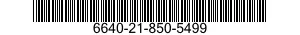 6640-21-850-5499 CLAMP,RUBBER TUBING,SHUTOFF 6640218505499 218505499