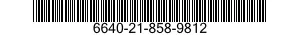 6640-21-858-9812 FLASK,BOILING 6640218589812 218589812