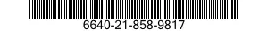 6640-21-858-9817 FLASK,BOILING 6640218589817 218589817