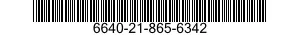 6640-21-865-6342  6640218656342 218656342