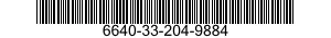 6640-33-204-9884 TEST TUBE,BLOOD SEDIMENTATION 6640332049884 332049884