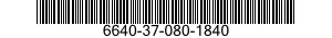6640-37-080-1840  6640370801840 370801840