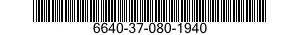6640-37-080-1940  6640370801940 370801940