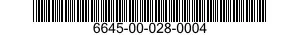 6645-00-028-0004  6645000280004 000280004