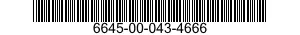6645-00-043-4666 METER,TIME TOTALIZING 6645000434666 000434666