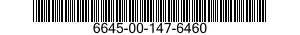 6645-00-147-6460 CLOCK,MODIFIED FOR 6645001476460 001476460