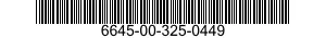 6645-00-325-0449  6645003250449 003250449