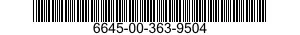 6645-00-363-9504  6645003639504 003639504
