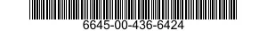 6645-00-436-6424 METER,TIME TOTALIZING 6645004366424 004366424