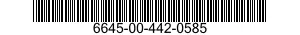 6645-00-442-0585  6645004420585 004420585