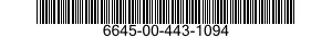6645-00-443-1094  6645004431094 004431094