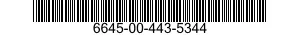 6645-00-443-5344  6645004435344 004435344