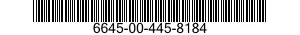 6645-00-445-8184  6645004458184 004458184