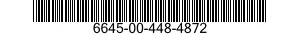 6645-00-448-4872 CLOCK,PANEL 6645004484872 004484872