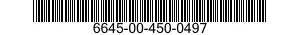 6645-00-450-0497  6645004500497 004500497