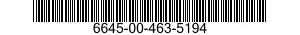 6645-00-463-5194 METER,TIME TOTALIZING 6645004635194 004635194