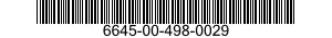 6645-00-498-0029  6645004980029 004980029