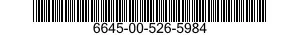 6645-00-526-5984  6645005265984 005265984