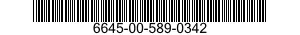 6645-00-589-0342 METER,TIME TOTALIZING 6645005890342 005890342