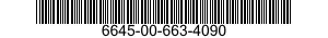 6645-00-663-4090 CLOCK,PANEL 6645006634090 006634090