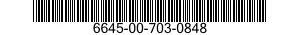 6645-00-703-0848  6645007030848 007030848