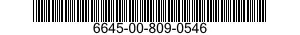 6645-00-809-0546 METER,TIME TOTALIZING 6645008090546 008090546