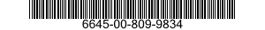 6645-00-809-9834 METER,TIME TOTALIZING 6645008099834 008099834