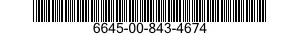 6645-00-843-4674 METER,TIME TOTALIZING 6645008434674 008434674