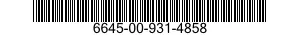 6645-00-931-4858  6645009314858 009314858
