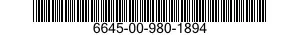 6645-00-980-1894  6645009801894 009801894