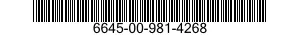 6645-00-981-4268  6645009814268 009814268