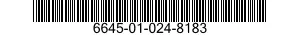 6645-01-024-8183 GENERATOR,TIME CODE 6645010248183 010248183