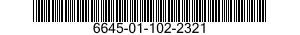 6645-01-102-2321 METER,TIME TOTALIZING 6645011022321 011022321