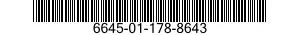 6645-01-178-8643 METER,TIME TOTALIZING 6645011788643 011788643