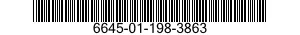 6645-01-198-3863 CLOCK,PANEL 6645011983863 011983863