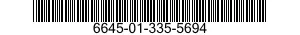6645-01-335-5694 KEY,RECORDING,WATCHMAN'S CLOCK 6645013355694 013355694