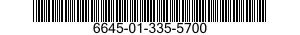 6645-01-335-5700 KEY,RECORDING,WATCHMAN'S CLOCK 6645013355700 013355700