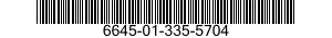 6645-01-335-5704 KEY,RECORDING,WATCHMAN'S CLOCK 6645013355704 013355704
