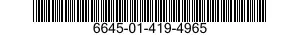 6645-01-419-4965 CHRONOMETER 6645014194965 014194965