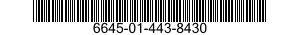 6645-01-443-8430 METER,TIME TOTALIZING 6645014438430 014438430