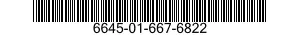 6645-01-667-6822 CLOCK,WALL 6645016676822 016676822