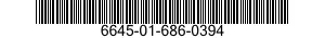 6645-01-686-0394 CLOCK,WALL 6645016860394 016860394
