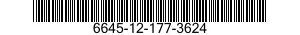 6645-12-177-3624 CLOCK,DIRECT READING 6645121773624 121773624