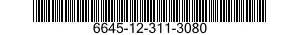 6645-12-311-3080 CLOCK,PANEL 6645123113080 123113080