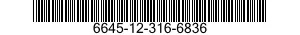 6645-12-316-6836 TIMER,SEQUENTIAL 6645123166836 123166836