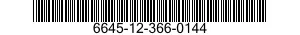 6645-12-366-0144 METER,TIME TOTALIZING 6645123660144 123660144