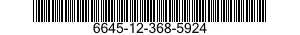 6645-12-368-5924 GENERATOR,TIME CODE 6645123685924 123685924